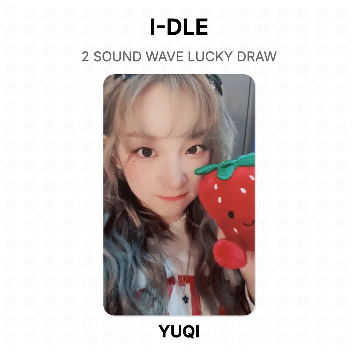 I-DLE 2 SOUND WAVE LUCKY DRAW Official Photocard