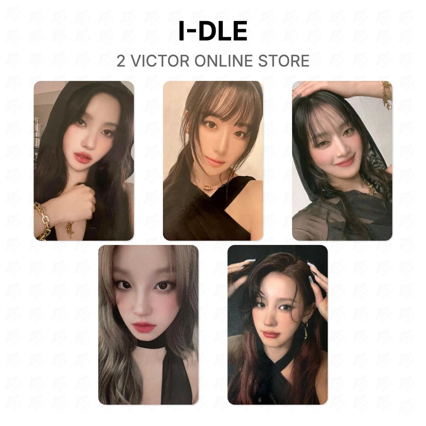 I-DLE 2 VICTOR ONLINE STORE Official Photocard