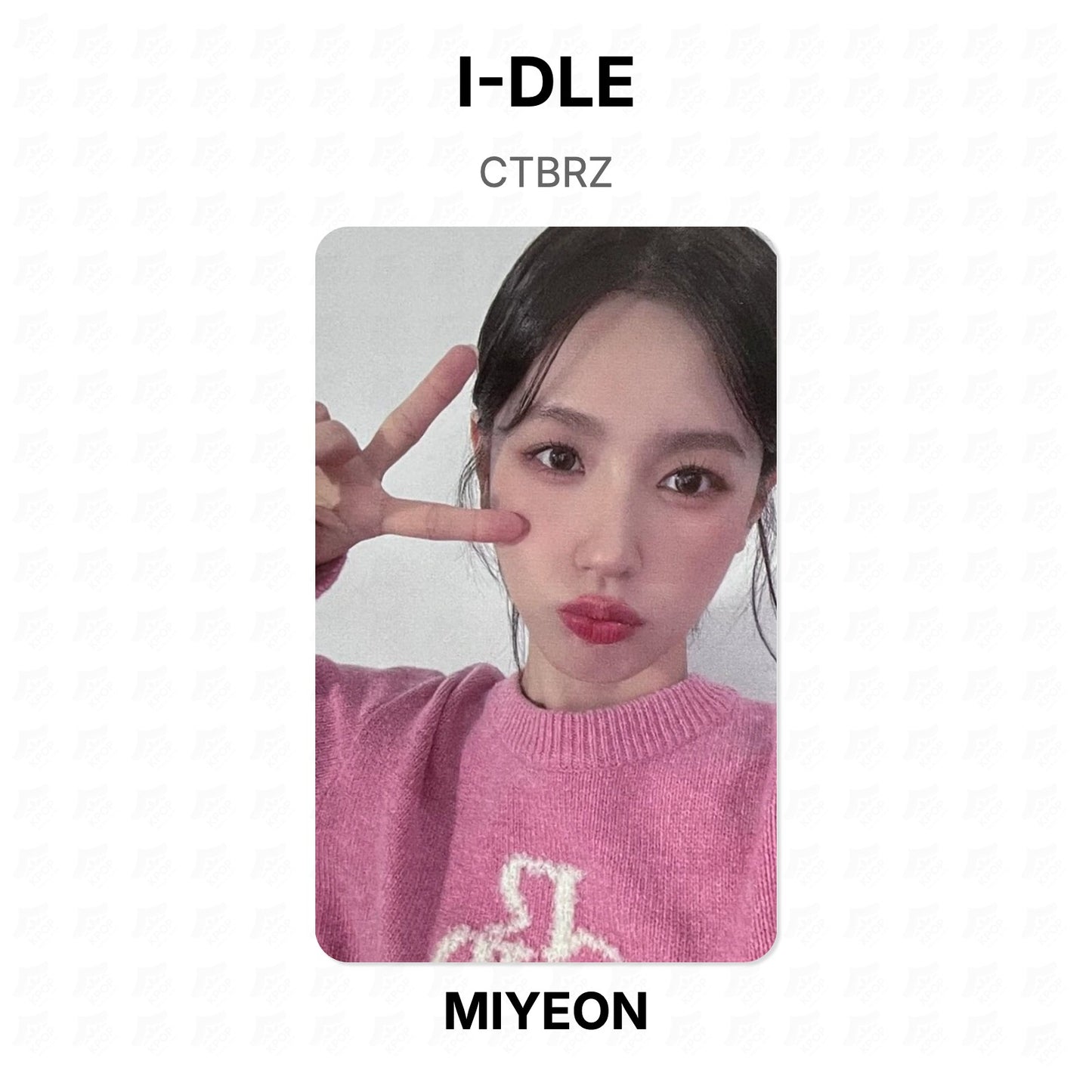 I-DLE CTBRZ Official Photocard