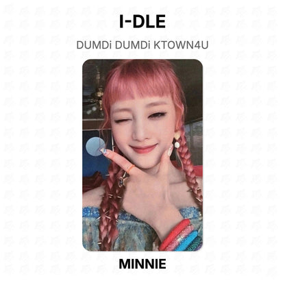 I-DLE DUMDi DUMDi KTOWN4U Official Photocard