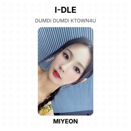 I-DLE DUMDi DUMDi KTOWN4U Official Photocard
