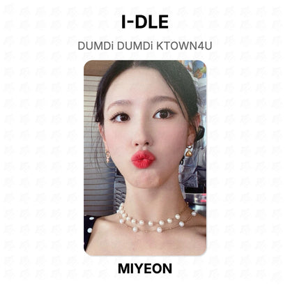 I-DLE DUMDi DUMDi KTOWN4U Official Photocard