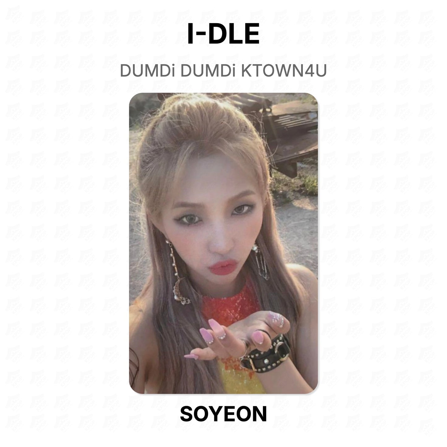 I-DLE DUMDi DUMDi KTOWN4U Official Photocard