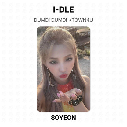 I-DLE DUMDi DUMDi KTOWN4U Official Photocard