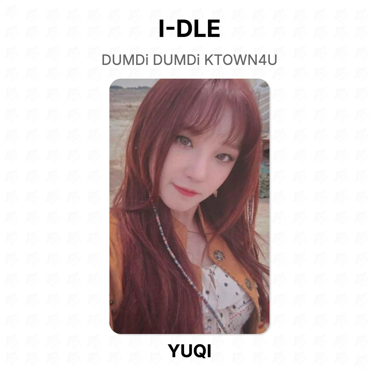 I-DLE DUMDi DUMDi KTOWN4U Official Photocard