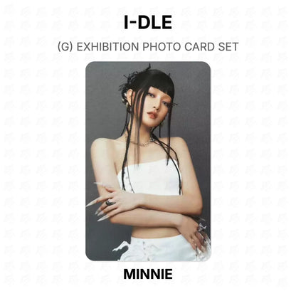 I-DLE (G) EXHIBITION PHOTO CARD SET Official Photocard