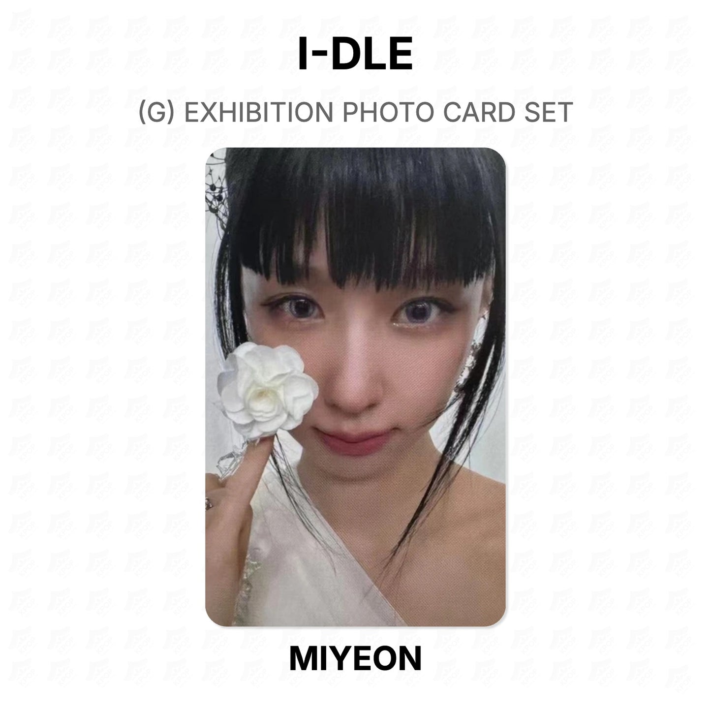 I-DLE (G) EXHIBITION PHOTO CARD SET Official Photocard