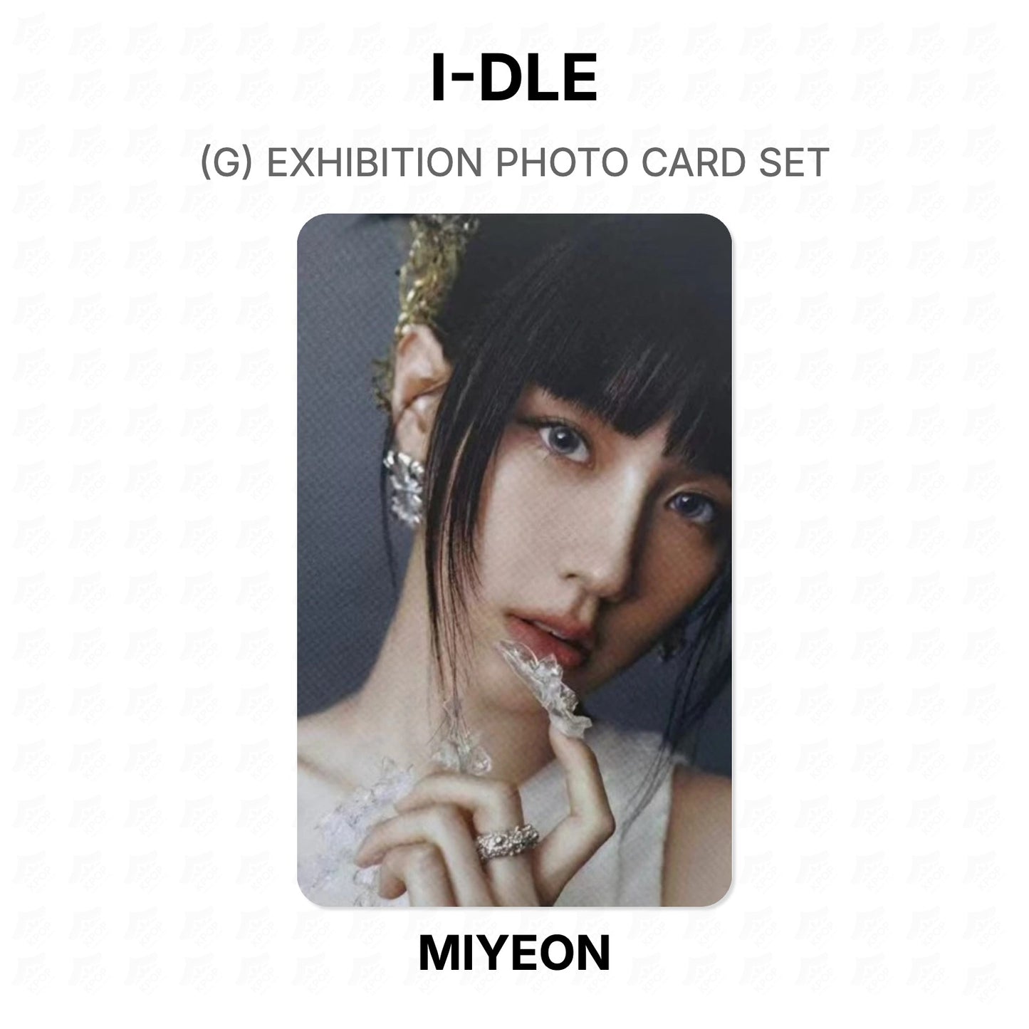 I-DLE (G) EXHIBITION PHOTO CARD SET Official Photocard