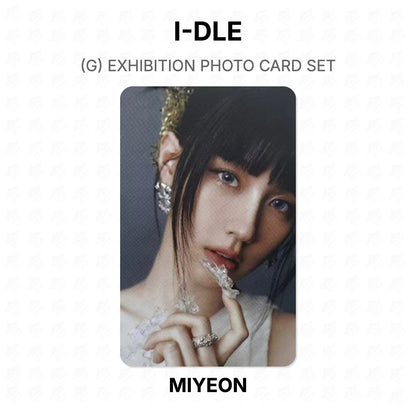 I-DLE (G) EXHIBITION PHOTO CARD SET Official Photocard