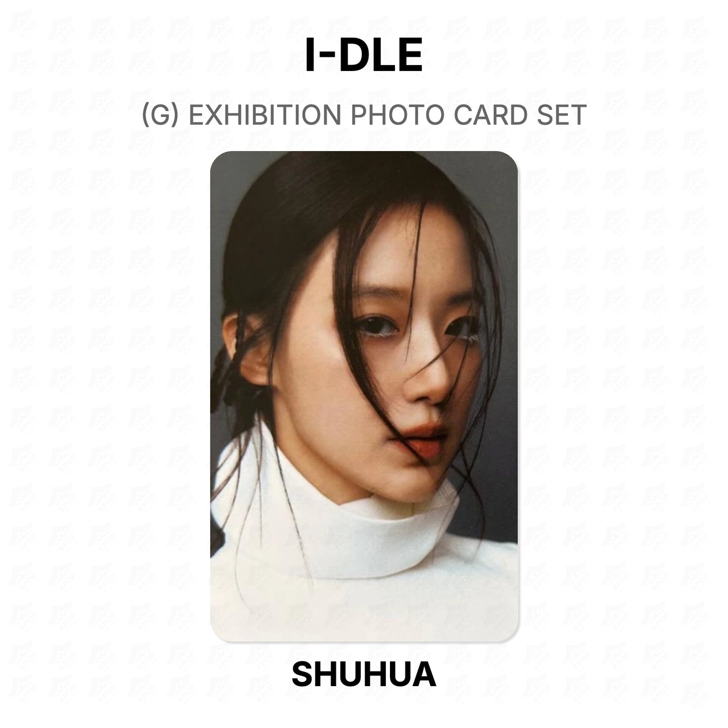 I-DLE (G) EXHIBITION PHOTO CARD SET Official Photocard