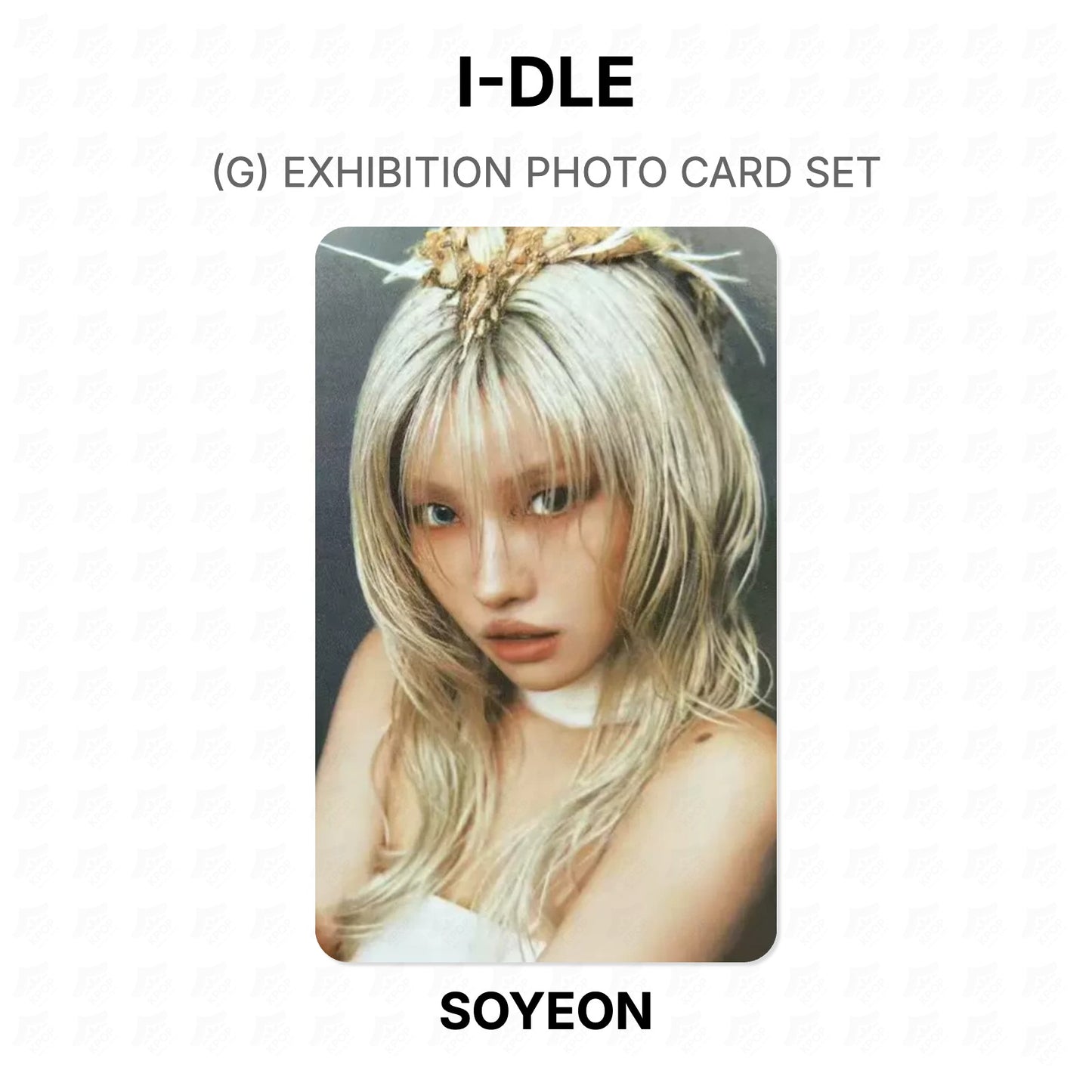 I-DLE (G) EXHIBITION PHOTO CARD SET Official Photocard