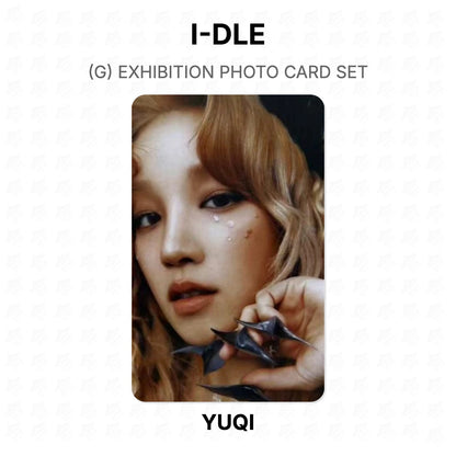 I-DLE (G) EXHIBITION PHOTO CARD SET Official Photocard