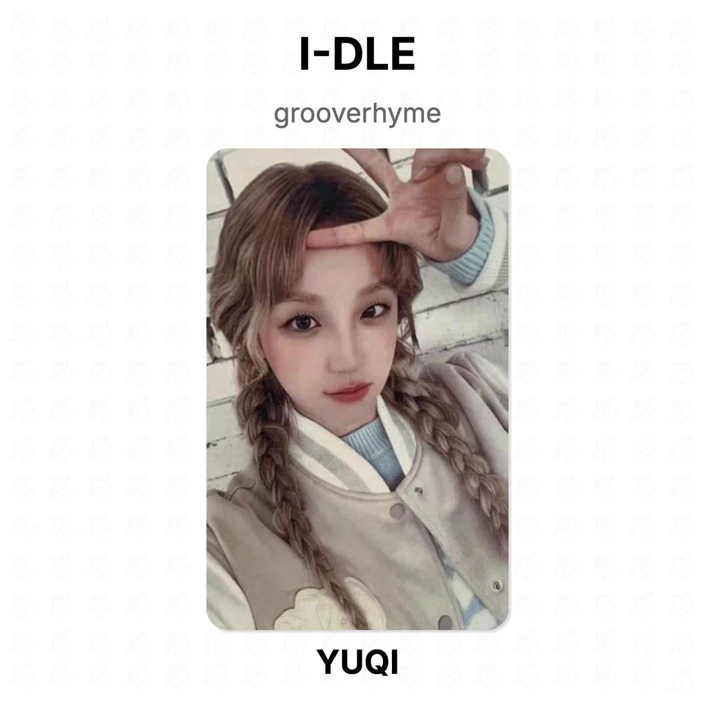 I-DLE grooverhyme Official Photocard