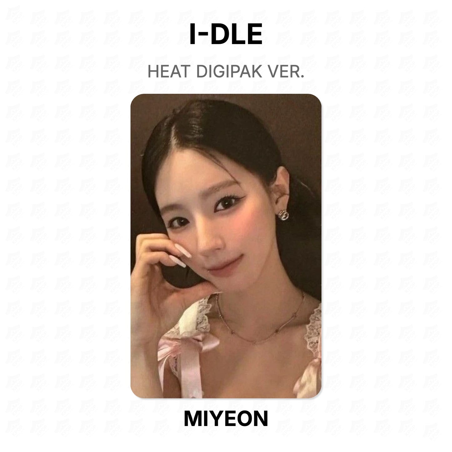 I-DLE HEAT DIGIPAK VER. Official Photocard