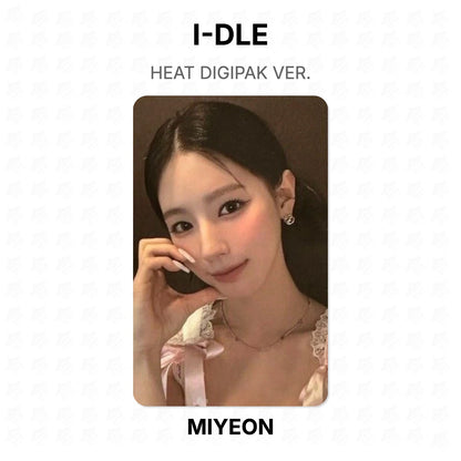 I-DLE HEAT DIGIPAK VER. Official Photocard