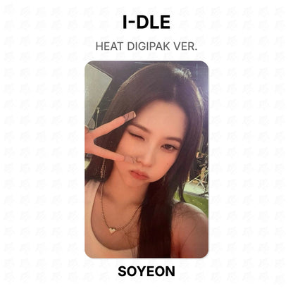 I-DLE HEAT DIGIPAK VER. Official Photocard