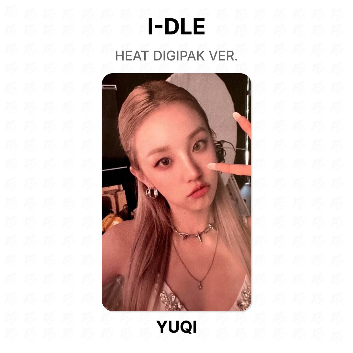 I-DLE HEAT DIGIPAK VER. Official Photocard