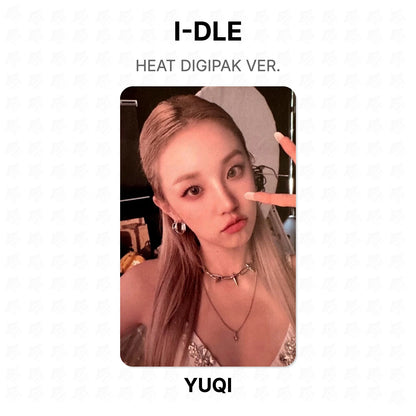 I-DLE HEAT DIGIPAK VER. Official Photocard