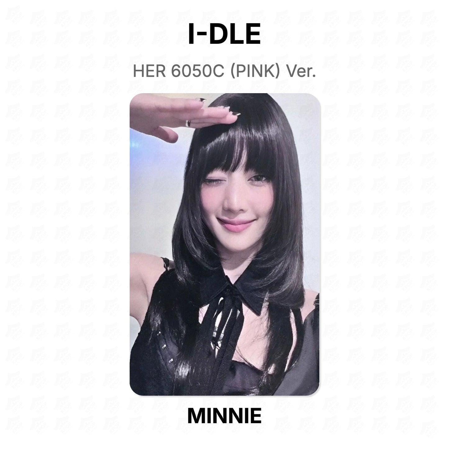 I-DLE HER 6050C (PINK) Ver. Official Photocard