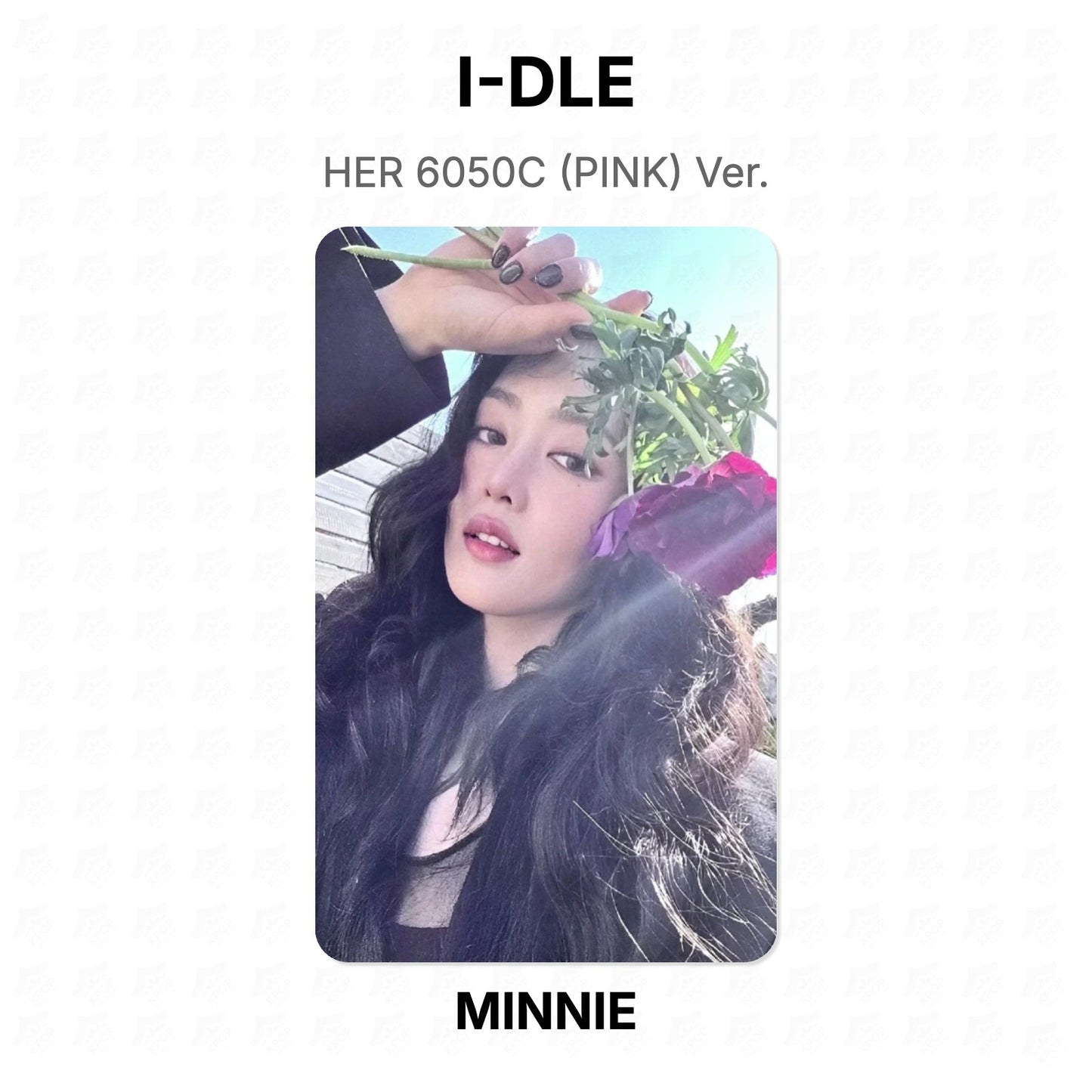 I-DLE HER 6050C (PINK) Ver. Official Photocard