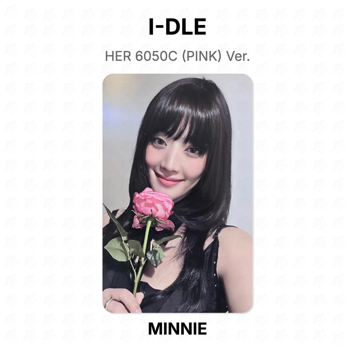 I-DLE HER 6050C (PINK) Ver. Official Photocard