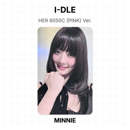 I-DLE HER 6050C (PINK) Ver. Official Photocard