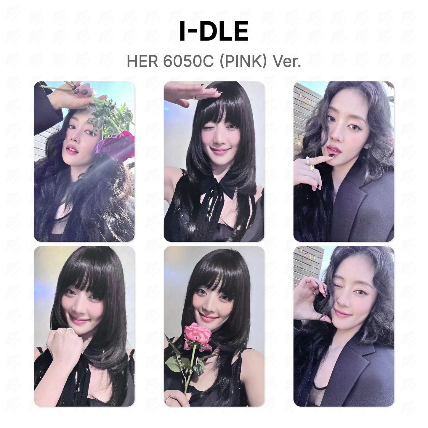 I-DLE HER 6050C (PINK) Ver. Official Photocard
