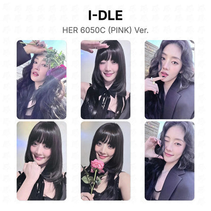 I-DLE HER 6050C (PINK) Ver. Official Photocard