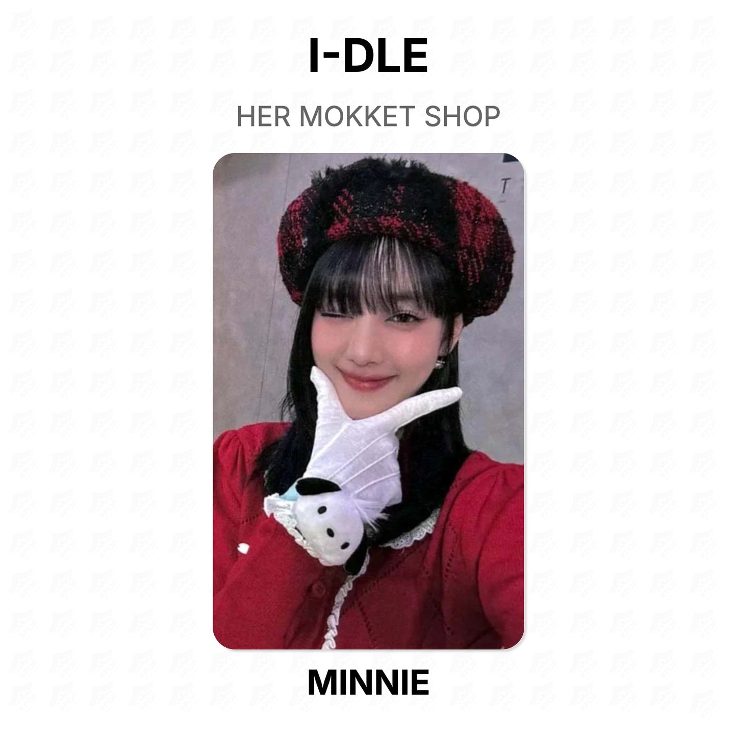 I-DLE HER MOKKET SHOP Official Photocard