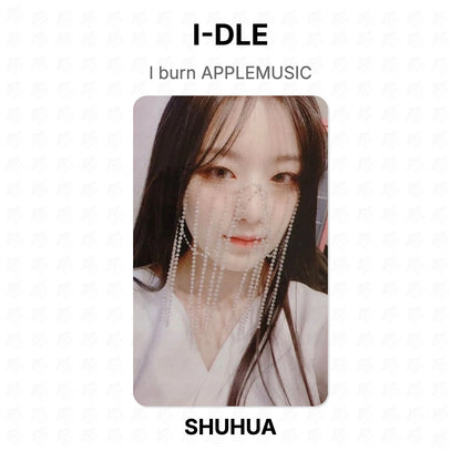 I-DLE I burn APPLEMUSIC Official Photocard
