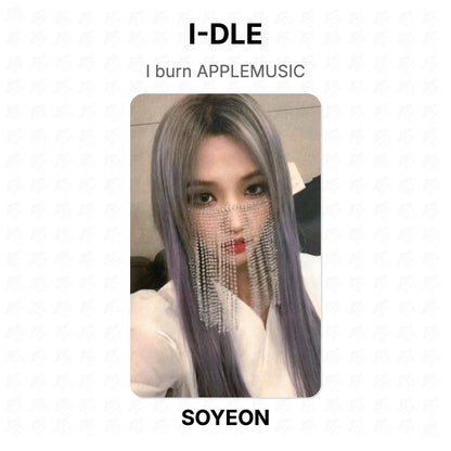 I-DLE I burn APPLEMUSIC Official Photocard
