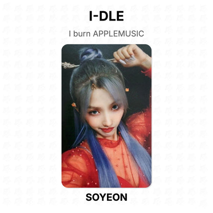 I-DLE I burn APPLEMUSIC Official Photocard
