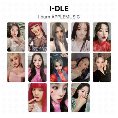 I-DLE I burn APPLEMUSIC Official Photocard