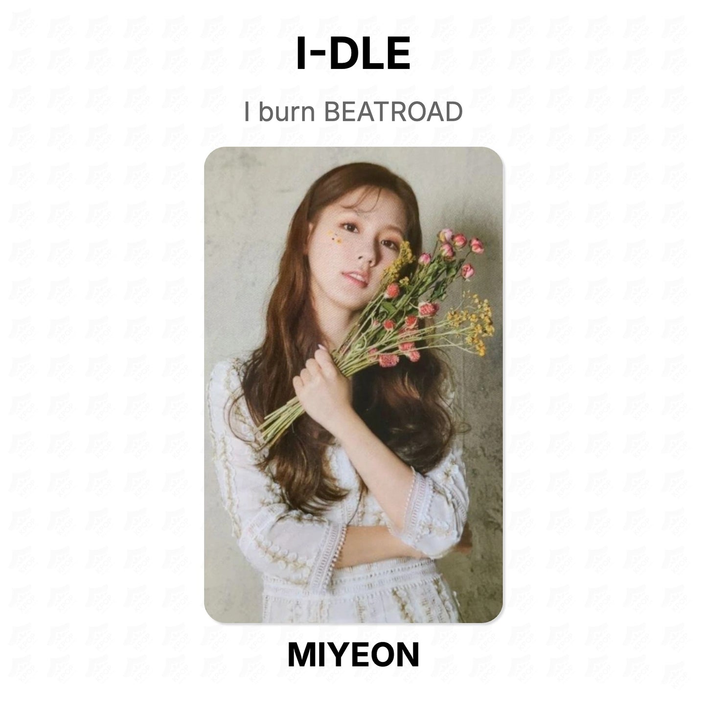 I-DLE I burn BEATROAD Official Photocard