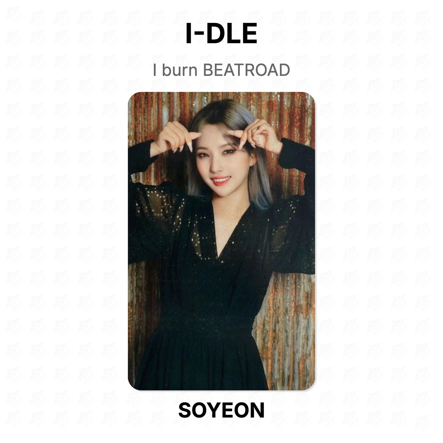 I-DLE I burn BEATROAD Official Photocard
