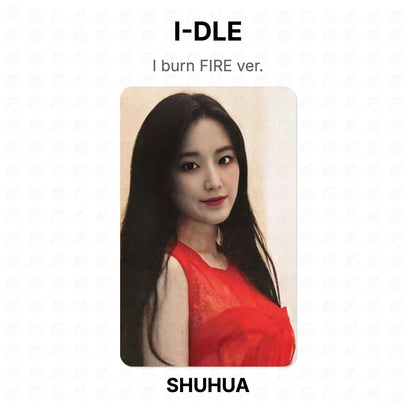 I-DLE I burn FIRE ver. Official Photocard