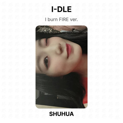 I-DLE I burn FIRE ver. Official Photocard