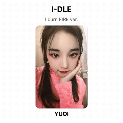 I-DLE I burn FIRE ver. Official Photocard