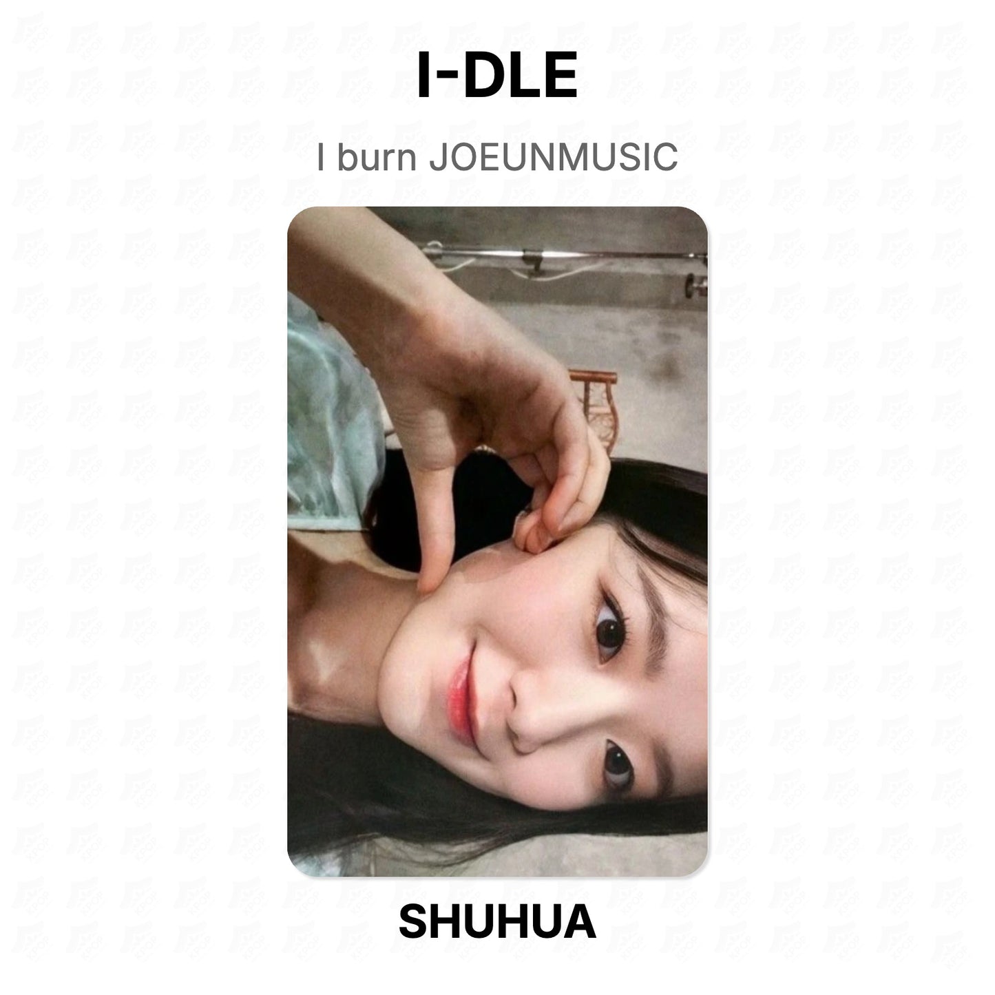 I-DLE I burn JOEUNMUSIC Official Photocard