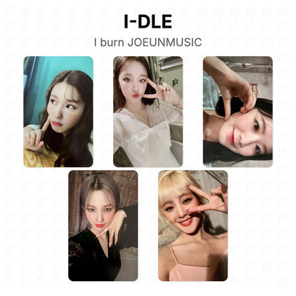 I-DLE I burn JOEUNMUSIC Official Photocard