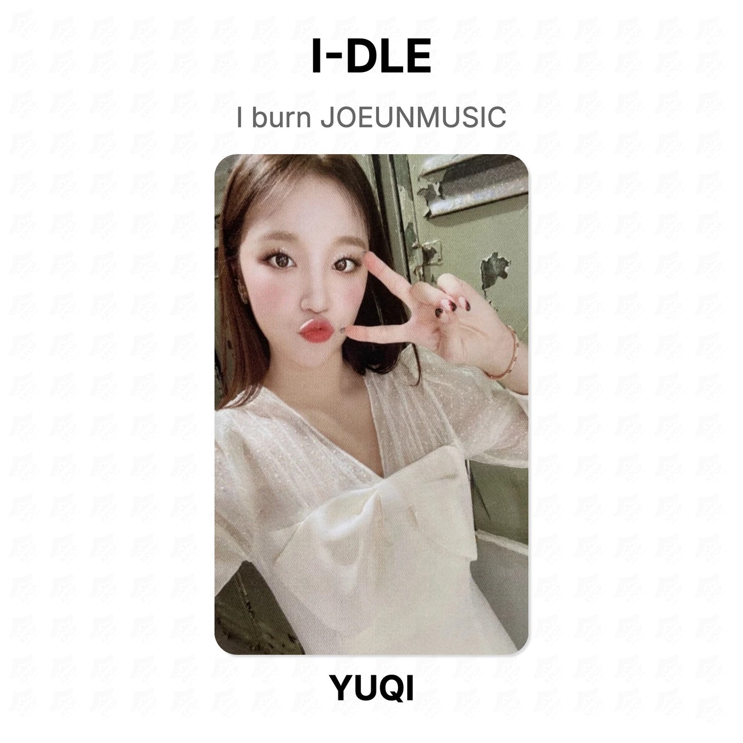 I-DLE I burn JOEUNMUSIC Official Photocard