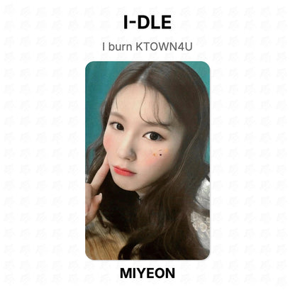 I-DLE I burn KTOWN4U Official Photocard