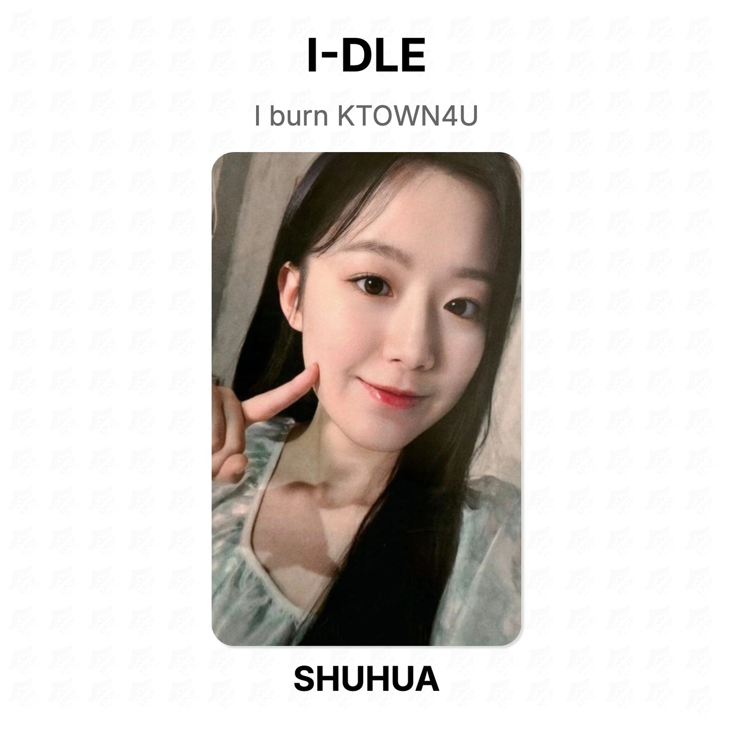 I-DLE I burn KTOWN4U Official Photocard
