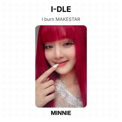 I-DLE I burn MAKESTAR Official Photocard