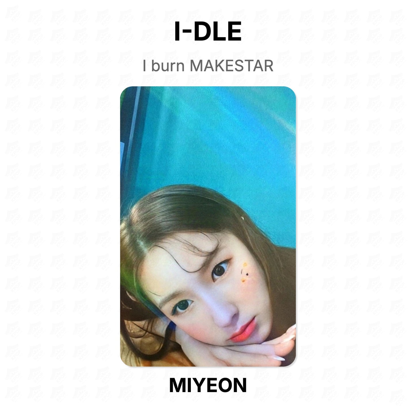 I-DLE I burn MAKESTAR Official Photocard