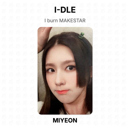 I-DLE I burn MAKESTAR Official Photocard