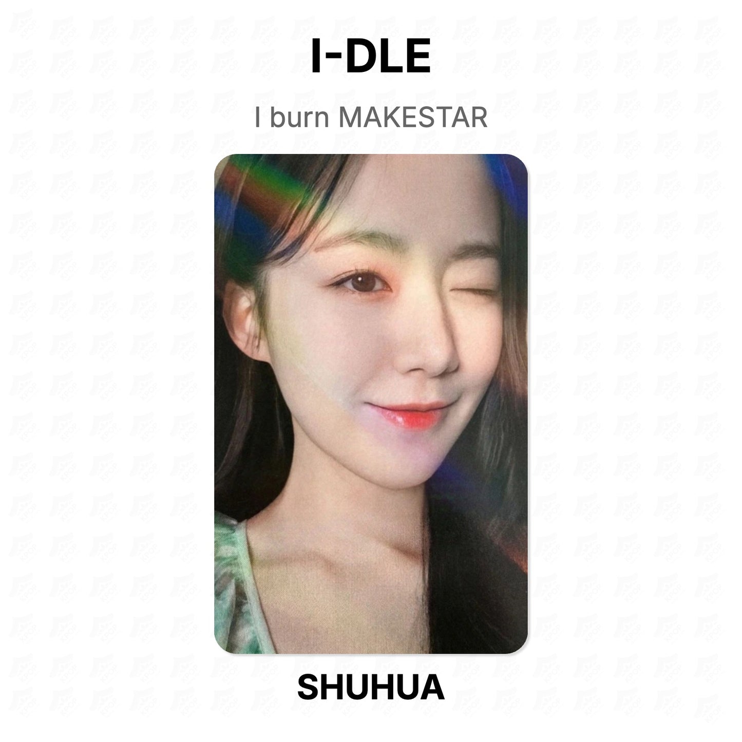 I-DLE I burn MAKESTAR Official Photocard