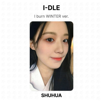 I-DLE I burn WINTER ver. Official Photocard