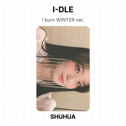 I-DLE I burn WINTER ver. Official Photocard