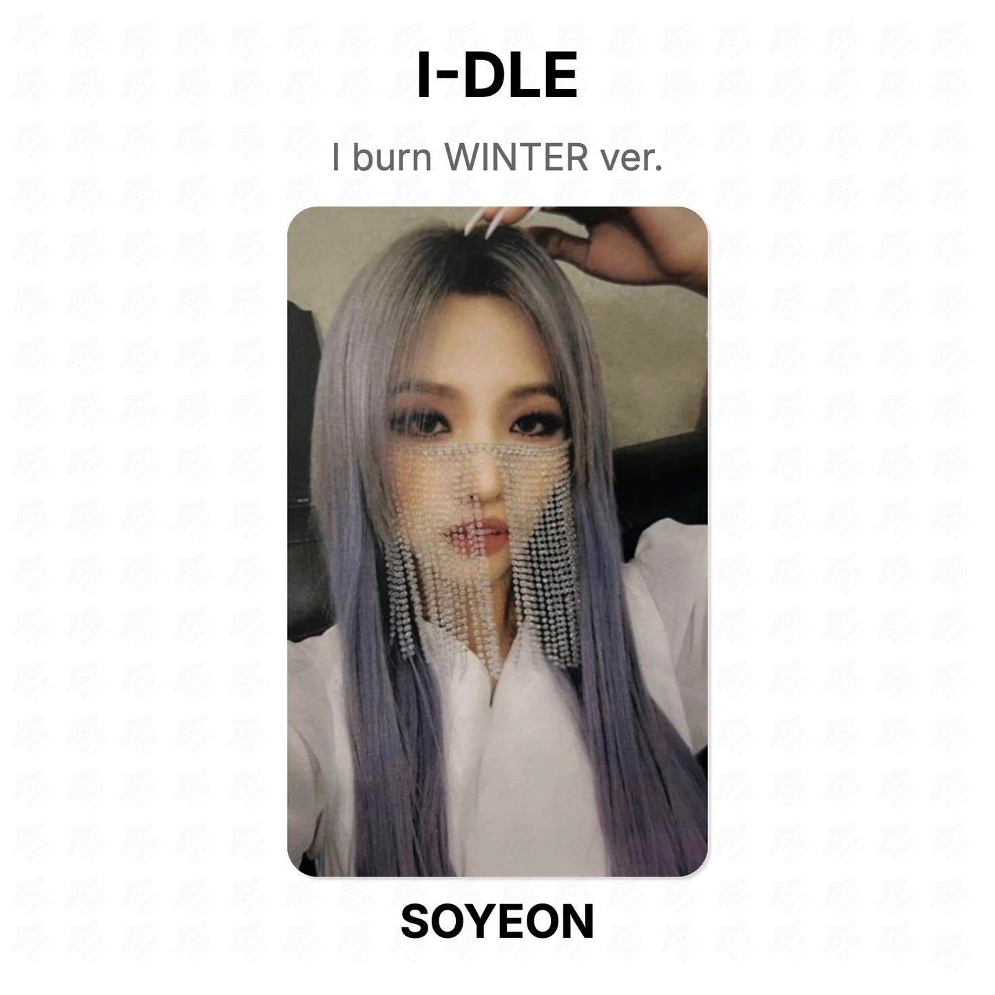 I-DLE I burn WINTER ver. Official Photocard